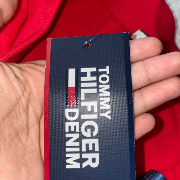 Tommy Hilfiger Red Sweatpants size XL new - Picture 5 of 7